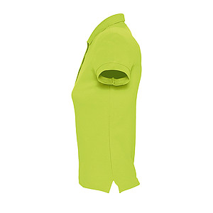 WOMENS POLO SHIRT PASSION, APPLE GREEN, M