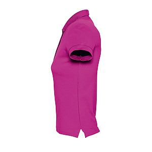 WOMENS POLO SHIRT PASSION, FUCHSIA, L