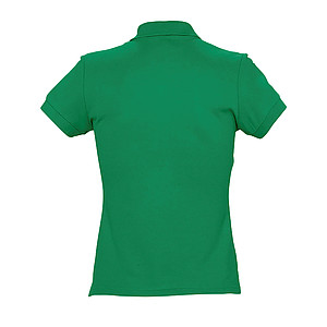 WOMENS POLO SHIRT PASSION, KELLY GREEN, L