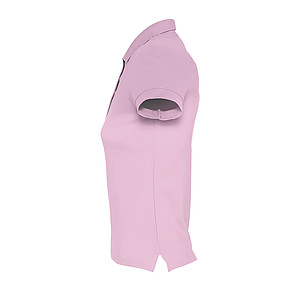 WOMENS POLO SHIRT PASSION, PINK, L