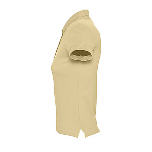 WOMENS POLO SHIRT PASSION, SAND, L