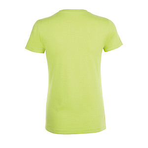 WOMENS ROUND COLLAR T-SHIRT REGENT WOMEN, APPLE GREEN, M