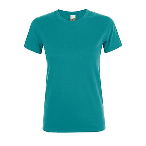 WOMENS ROUND COLLAR T-SHIRT REGENT WOMEN, DUCK BLUE, L