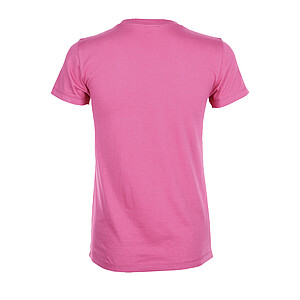 WOMENS ROUND COLLAR T-SHIRT REGENT WOMEN, ORCHID PINK, L