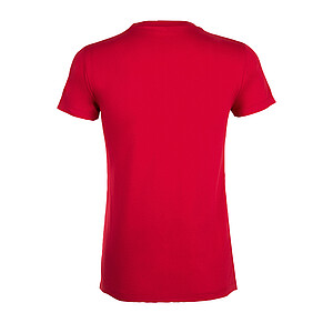 WOMENS ROUND COLLAR T-SHIRT REGENT WOMEN, RED, 3XL