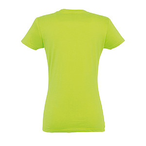WOMENS ROUND NECK T-SHIRT IMPERIAL WOMEN, APPLE GREEN, L