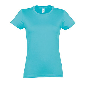 WOMENS ROUND NECK T-SHIRT IMPERIAL WOMEN, ATOLL BLUE, S
