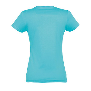 WOMENS ROUND NECK T-SHIRT IMPERIAL WOMEN, ATOLL BLUE, S