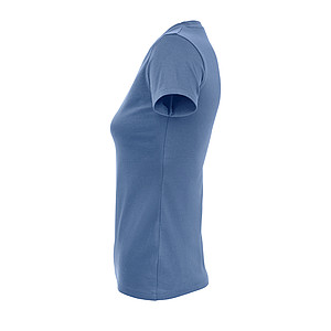 WOMENS ROUND NECK T-SHIRT IMPERIAL WOMEN, BLUE, L