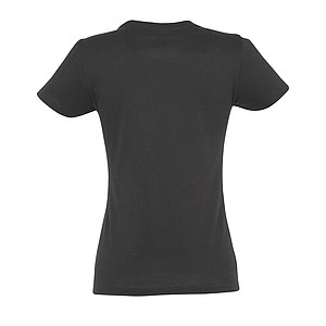WOMENS ROUND NECK T-SHIRT IMPERIAL WOMEN, DARK GREY, XL