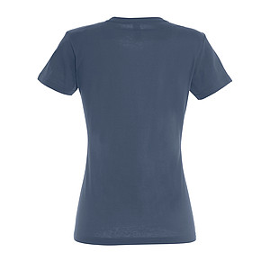 WOMENS ROUND NECK T-SHIRT IMPERIAL WOMEN, DENIM, 3XL