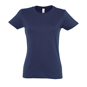 WOMENS ROUND NECK T-SHIRT IMPERIAL WOMEN, FRENCH NAVY, 3XL