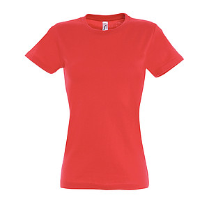 WOMENS ROUND NECK T-SHIRT IMPERIAL WOMEN, HIBISCUS, L