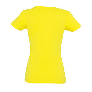 WOMENS ROUND NECK T-SHIRT IMPERIAL WOMEN, LEMON, XXL
