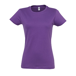 WOMENS ROUND NECK T-SHIRT IMPERIAL WOMEN, LIGHT PURPLE, L