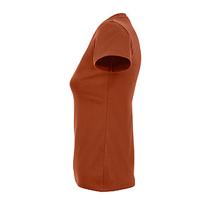 WOMENS ROUND NECK T-SHIRT IMPERIAL WOMEN, TERRACOTTA, XL