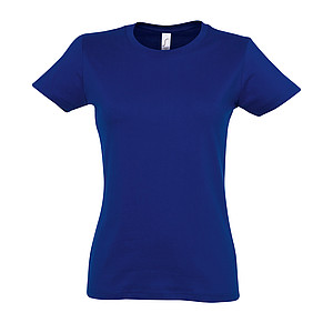 WOMENS ROUND NECK T-SHIRT IMPERIAL WOMEN, ULTRAMARINE, L