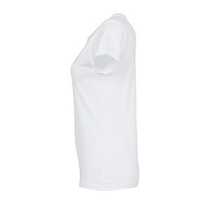 WOMENS ROUND NECK T-SHIRT IMPERIAL WOMEN, WHITE, 3XL