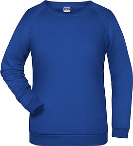 Womens sweatshirt James Nicholson, dark royal blue, S