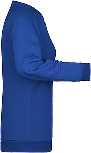Womens sweatshirt James Nicholson, dark royal blue, XS