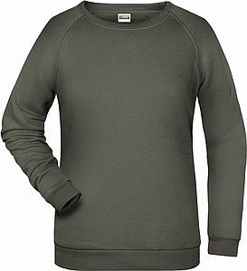 Womens sweatshirt James Nicholson, grey, XS