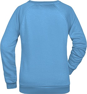 Womens sweatshirt James Nicholson, light blue, M