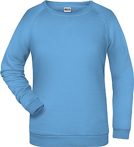 Womens sweatshirt James Nicholson, light blue, XS