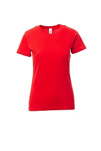 Womens T-shirt PAYPER PRINT LADY, red, M