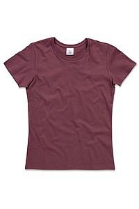Womens T-shirt STEDMAN CLASSIC, burgundy, S