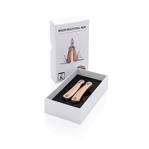 Wood multitool mini, brown