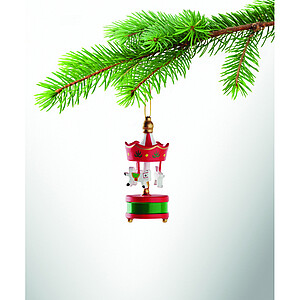 Wooden carousel ornament
