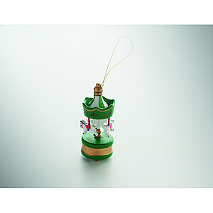 Wooden carousel ornament