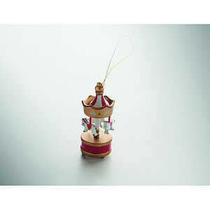 Wooden carousel ornament