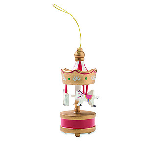 Wooden carousel ornament