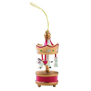 Wooden carousel ornament