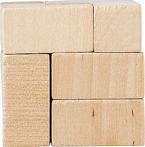 Wooden cube puzzle