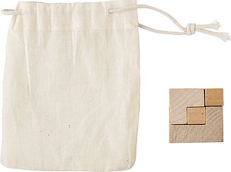 Wooden cube puzzle