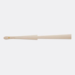 Wooden hand fan with RPET