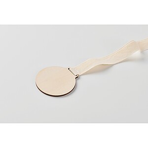 Wooden medal, wood