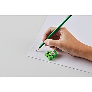 Wooden pencil in animal shape, green