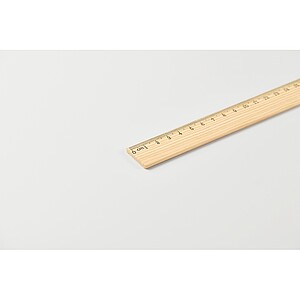 Wooden ruler 30cm, wood