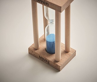 Wooden sand timer 3 minutes