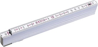 Wooden Stabila foldable ruler
