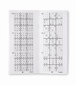 Wooden sudoku board game