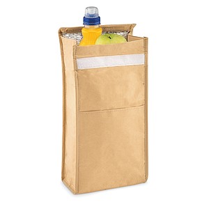 Woven paper 2,3L lunch bag.