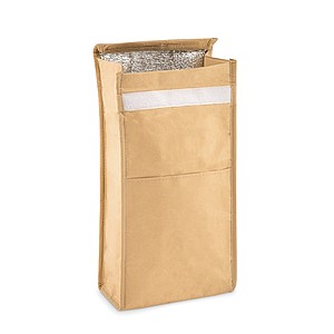 Woven paper 2,3L lunch bag.