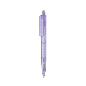 X3 GRS recycled PC plastic pen frosted, purple