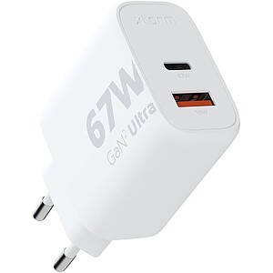 Xtorm XEC067 GaN2 Ultra 67W wall charger, white