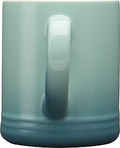 YELDAN Keramický hrnek o objemu 330 ml, tyrkysová