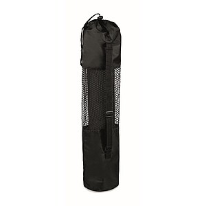 Yoga mat EVA 4.0 mm with pouch, black